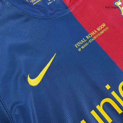 Retro A.INIESTA #8 2008/09 Barcelona Home Soccer Jersey