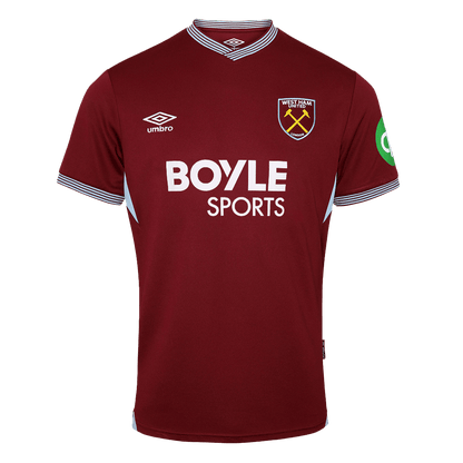 West Ham United Home Soccer Jersey 2025/26