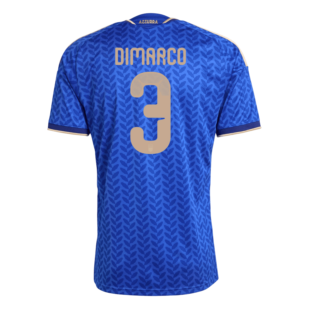 Men's Italy DIMARCO Home Jersey #3 World Cup 2026