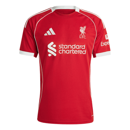 M.SALAH #11 Liverpool Home Soccer Jersey 2025/26 Red