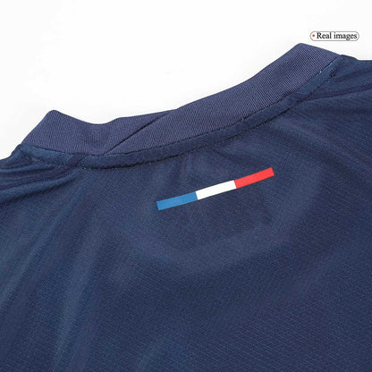 O.DEMBÉLÉ #10 PSG Home Soccer Jersey 2024/25 Navy - UCL
