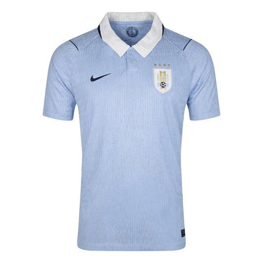 Men's Uruguay Home Shirt 2026 World Cup Version - Slim Fit