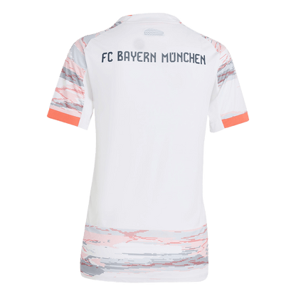Women's Bayern Munich Away Soccer Jersey 2025/26 White