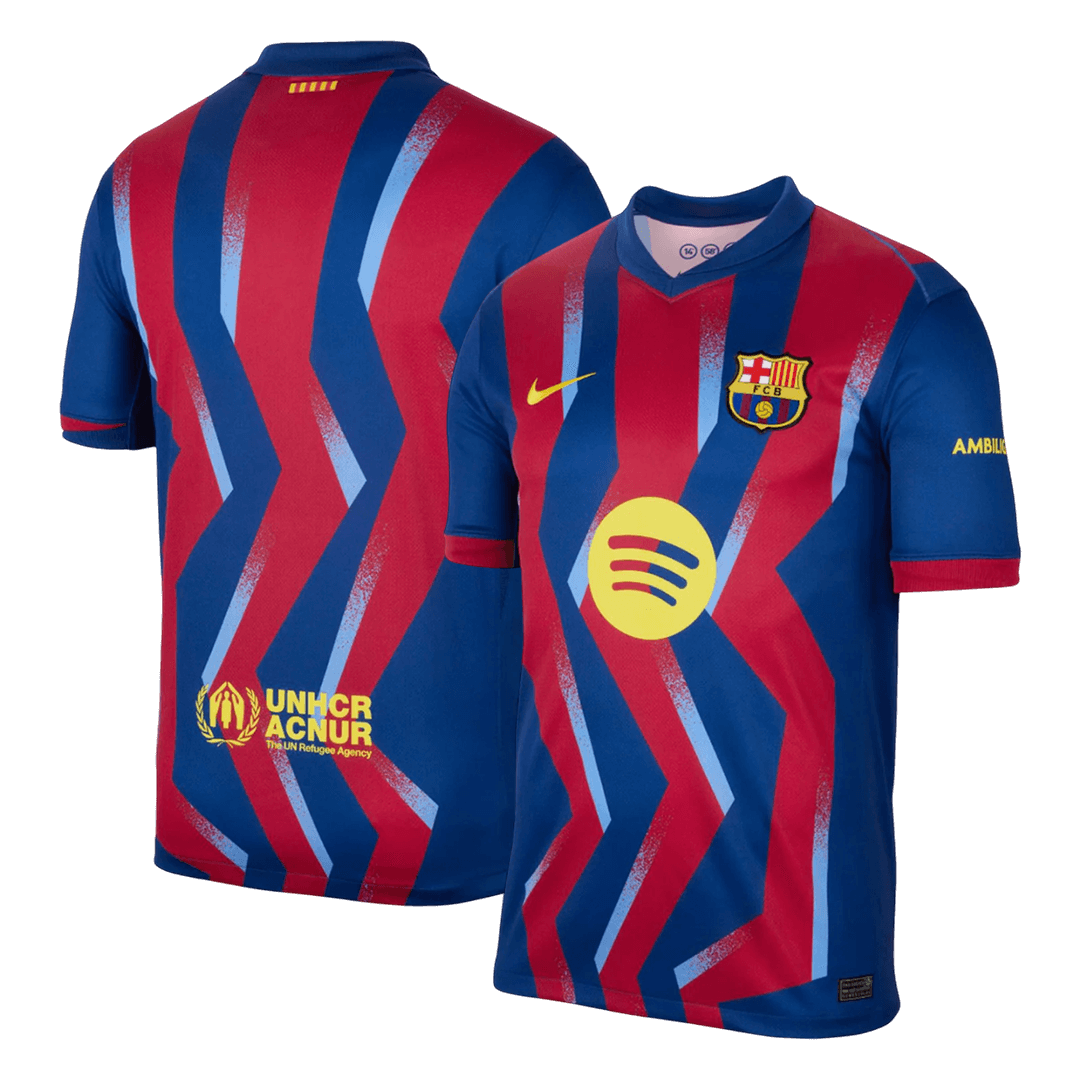 Barcelona Fourth Away Soccer Jersey Kit(Jersey+Shorts) 2025/26