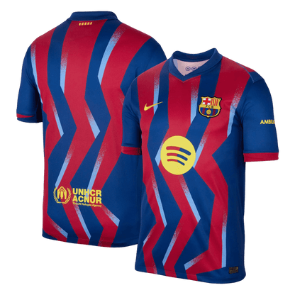 Barcelona Fourth Away Soccer Jersey Kit(Jersey+Shorts) 2025/26