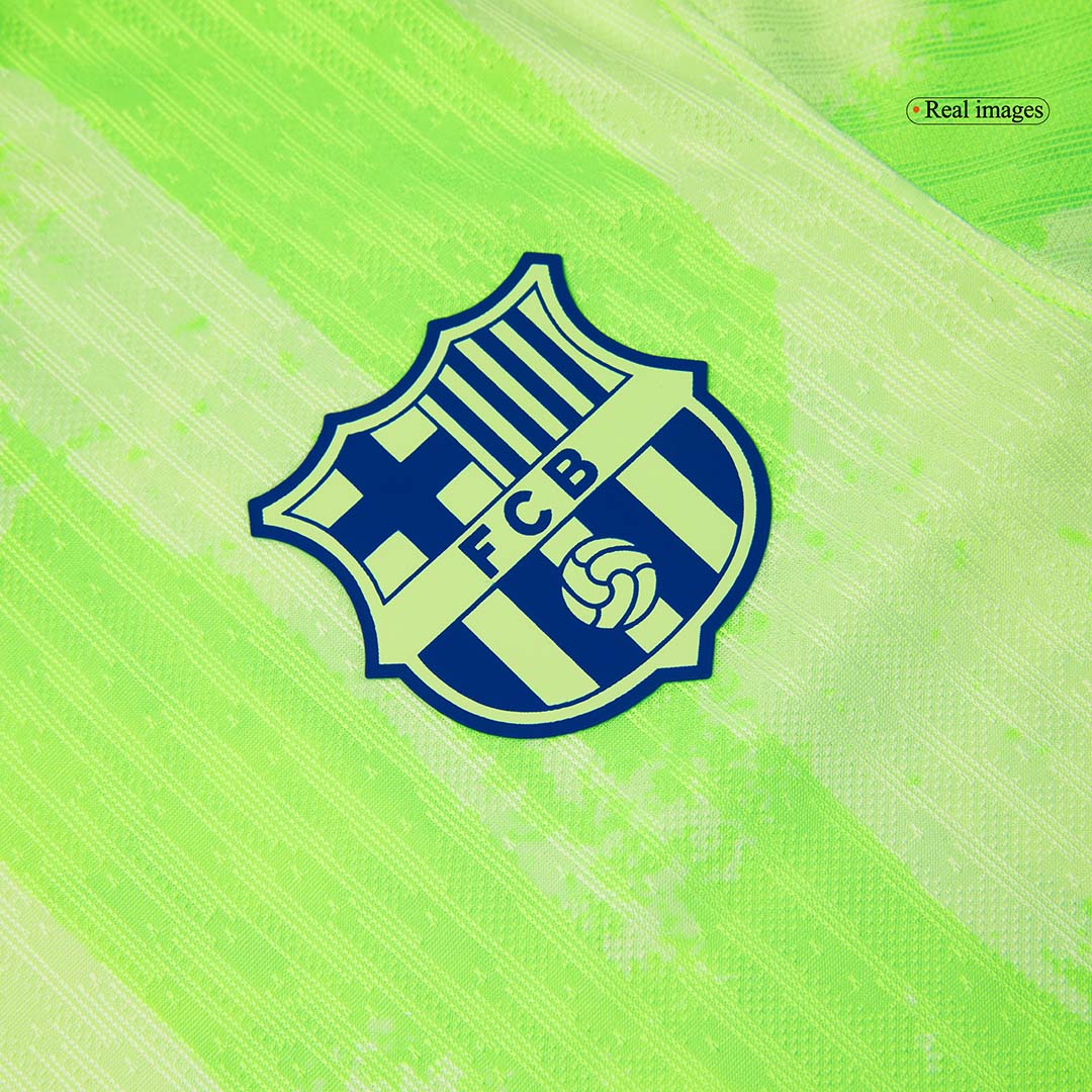 Authentic Barcelona Third Away Soccer Jersey 2024/25 - UCL£¨Spotify Logo Without Text£©