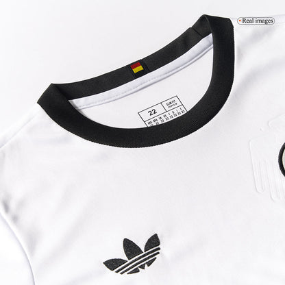 Kid's Germany 125th Anniversary Soccer Jersey Kit(Jersey+Shorts) 2025 White