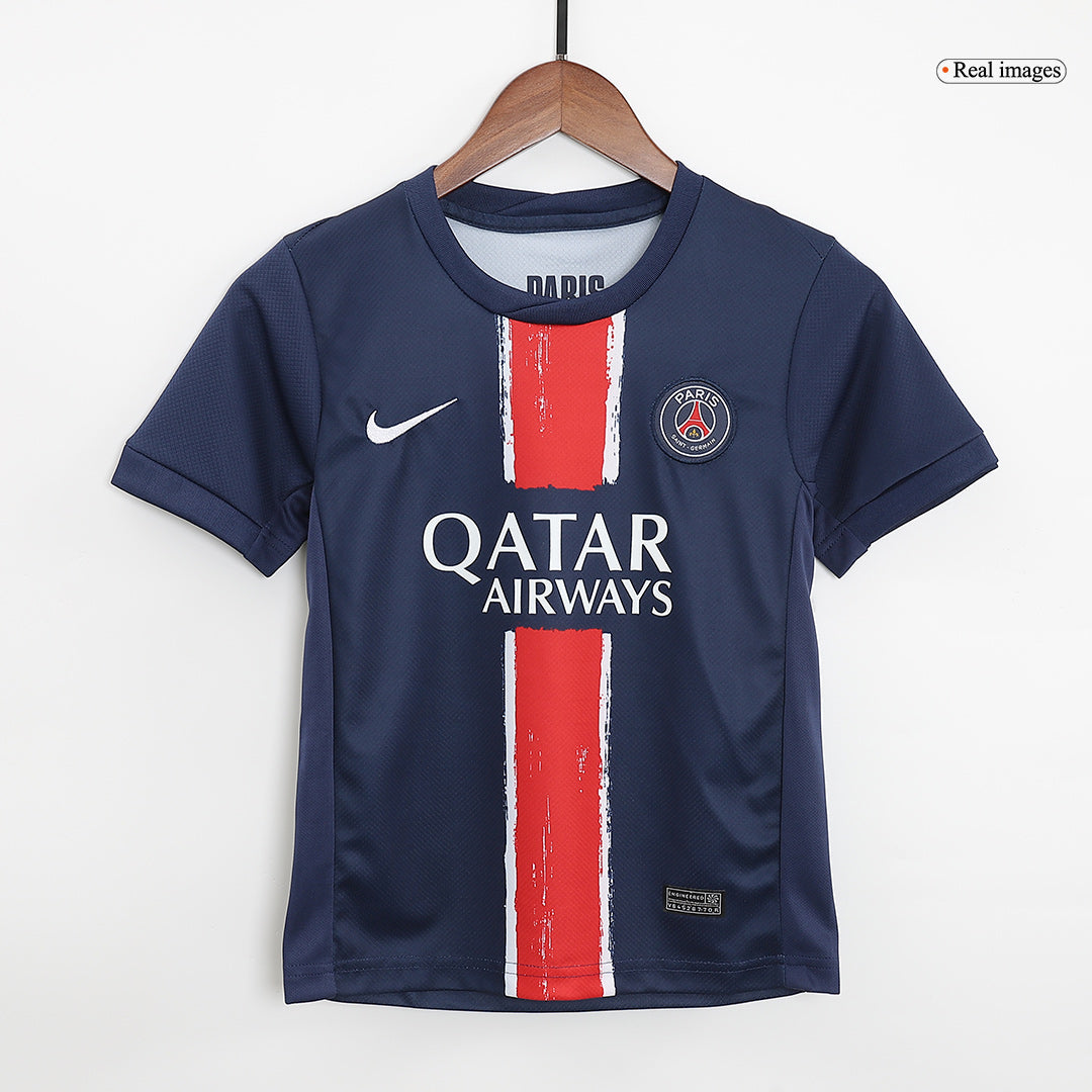 Kid's PSG Home Soccer Jersey Kit(Jersey+Shorts) 2024/25