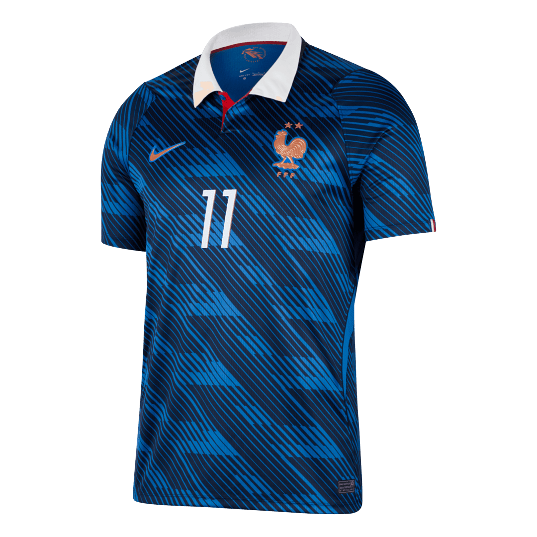 OLISE #11 France Home Football Shirt World Cup 2026 Blue