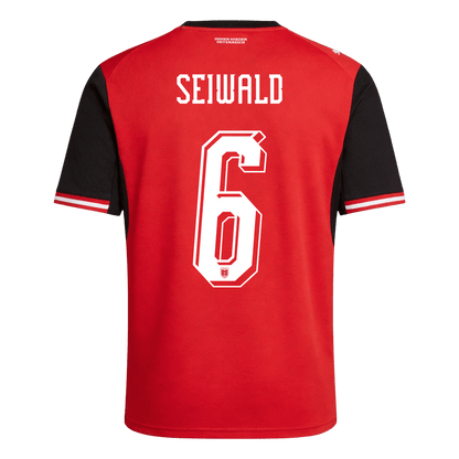 SEIWALD#6 Austria Home Football Shirt World Cup 2026 Red