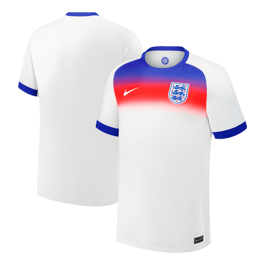 Men's England Home Soccer Jersey 2025 White - Women's Euro