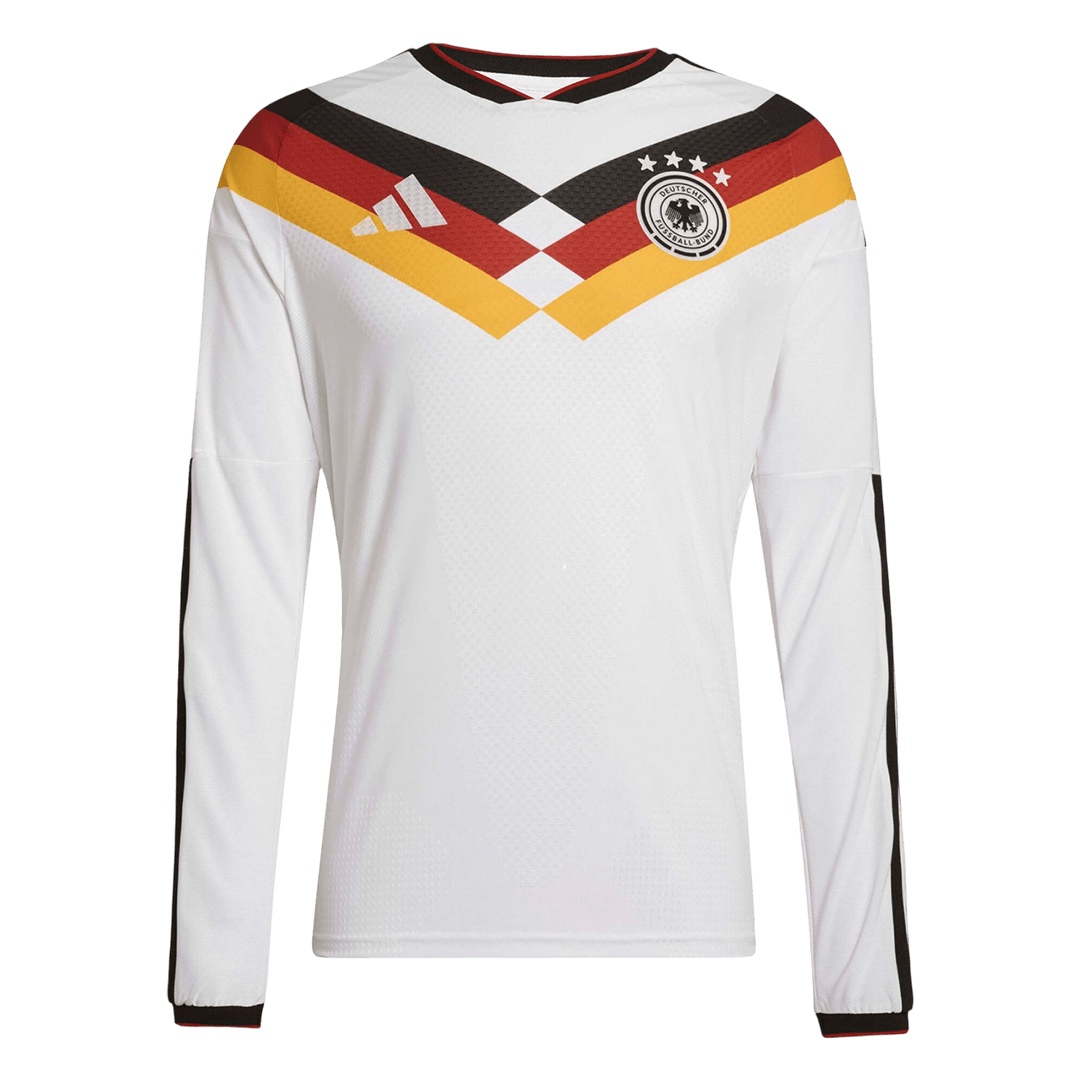 Authentic Germany Home Long Sleeve Soccer Jersey 2026