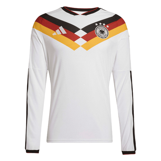 Authentic Germany Home Long Sleeve Soccer Jersey 2026