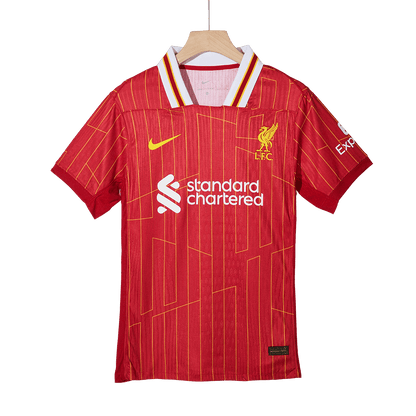 Authentic Liverpool Home Soccer Jersey Red - CHAMPIONS 24/25