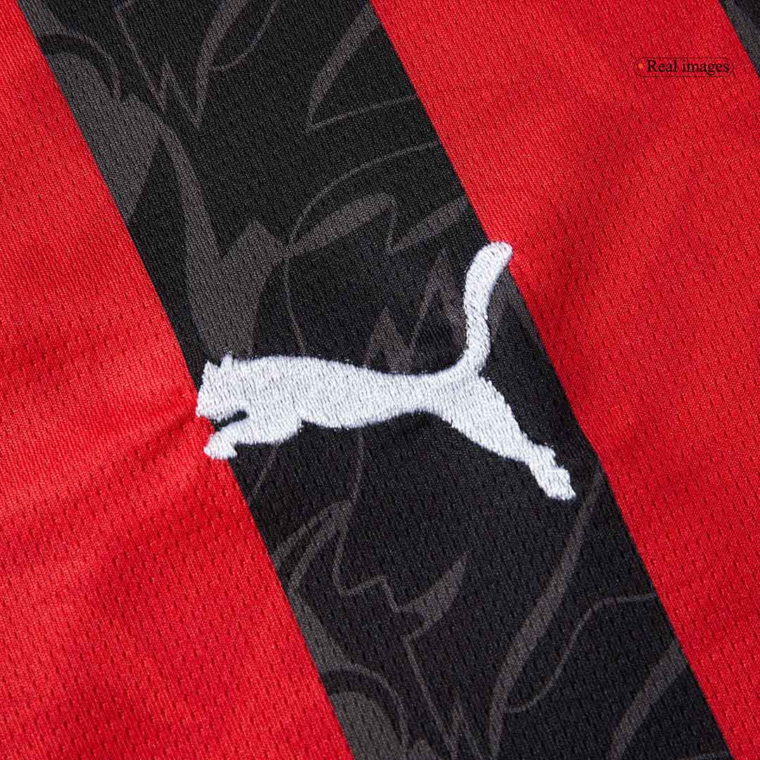 MODRIĆ #14 AC Milan Home Soccer Jersey 2025/26 Red&Black