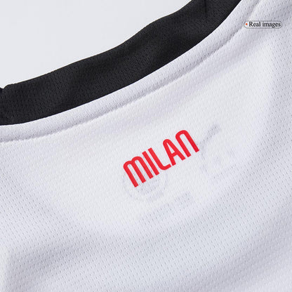 AC Milan Away Soccer Jersey Kit(Jersey+Shorts) 2025/26 White