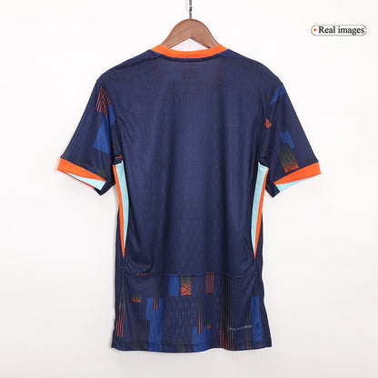 Authentic Netherlands Away Soccer Jersey Euro 2024