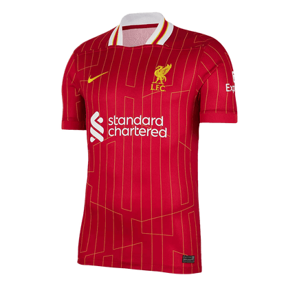 VIRGIL #4 Liverpool Home Football Shirt 2024/25
