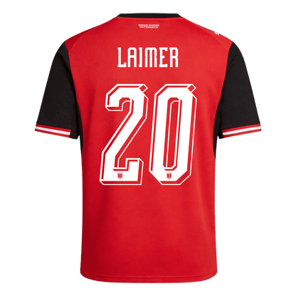 Men's Austria LAIMER Home Jersey #20 World Cup 2026