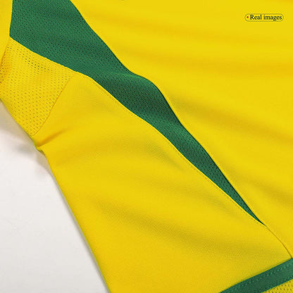 Retro RONALDO #9 2002/03 Brazil Home Soccer Jersey