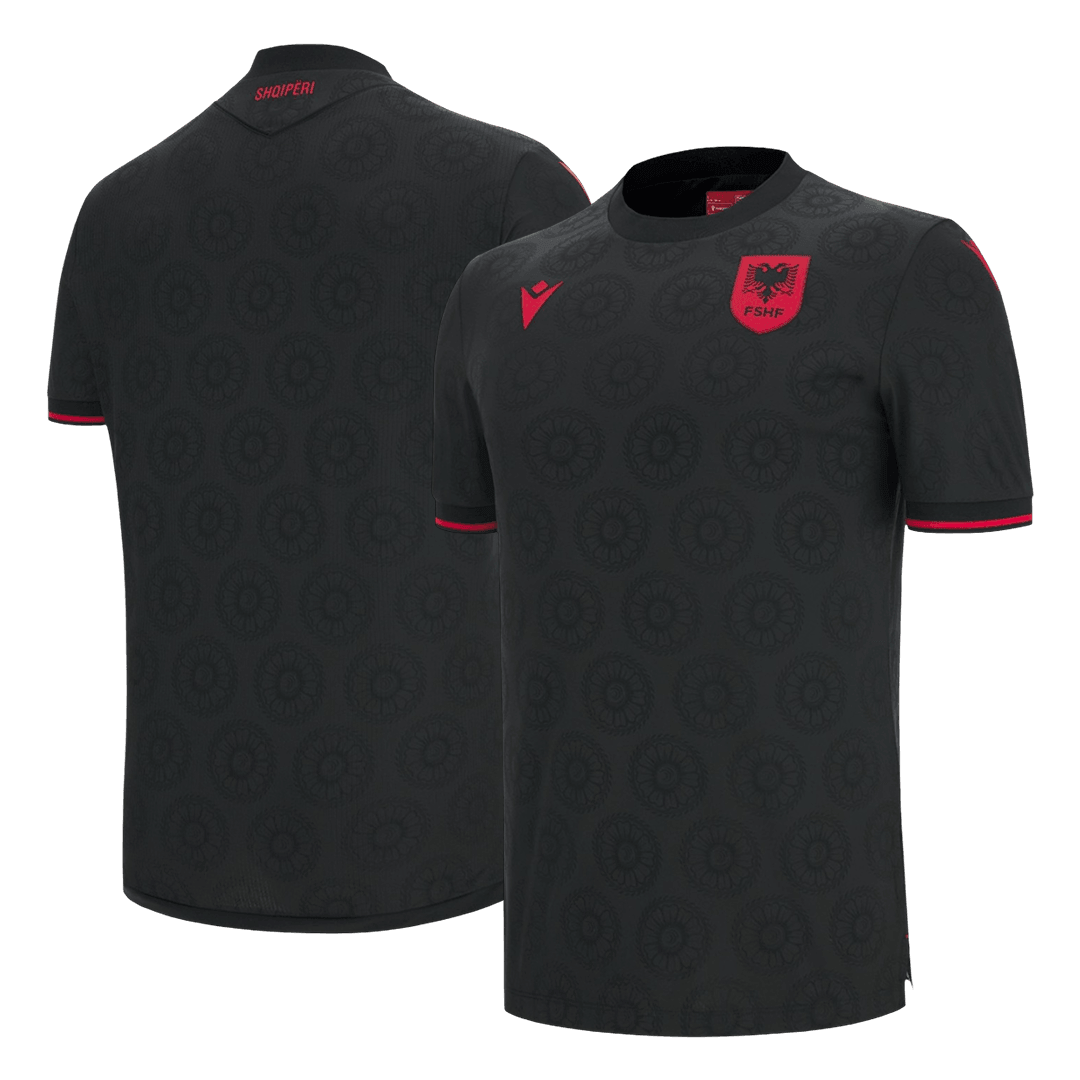 Albania Third Football Shirt World Cup 2026 Black